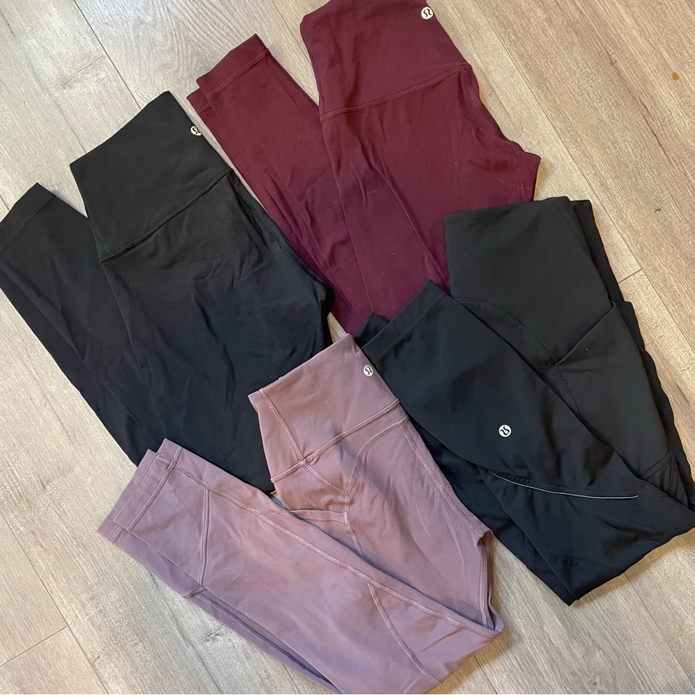 Lululemon Legging Bundle Size 4